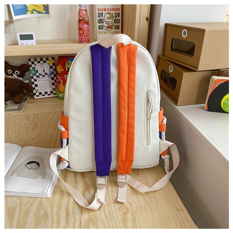 Balo Đi Học/Du Lịch Màu Sắc Dễ Thương Cho Nữ