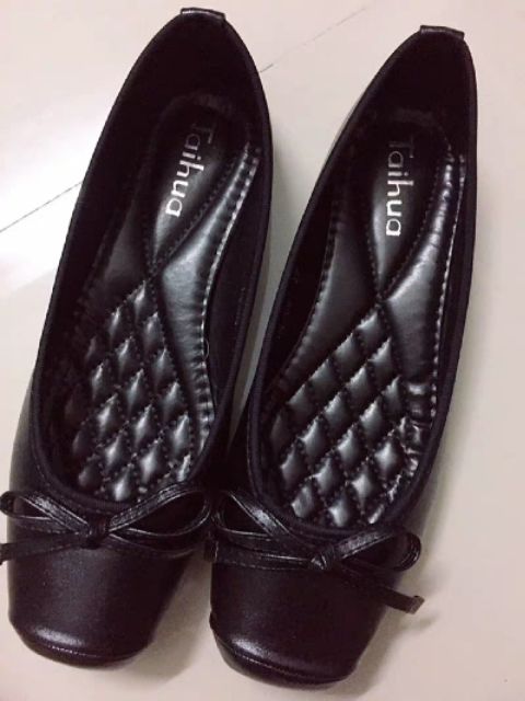 Giầy bệt nơ mũi vuông sẵn vàng 37 , đen 37 , vàng 36  hagauorder hagauorder | BigBuy360 - bigbuy360.vn