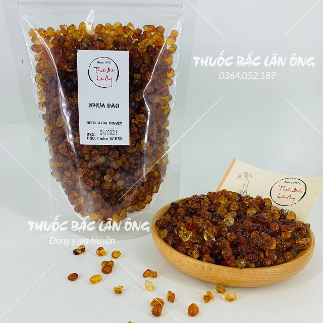 Nhựa đào vân nam 200g nguyên liệu nấu chè dưỡng nhan tuyết yến thanh - ảnh sản phẩm 1