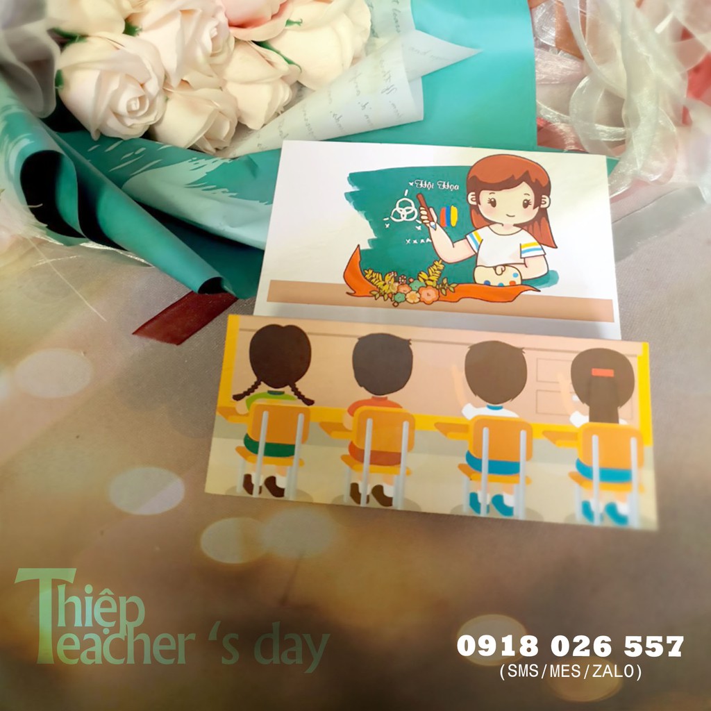 Thiệp mừng ngày Nhà giáo Việt Nam 20/11 - Teacher day