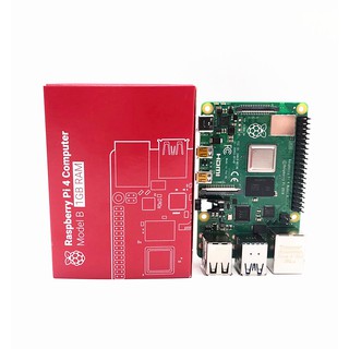Máy Tính Raspberry Pi 4 1GB/2GB/4GB Made In UK, Bảo Hành 1 đổi 1