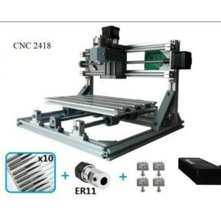 Máy cnc 2418 mini + tay điều khiển