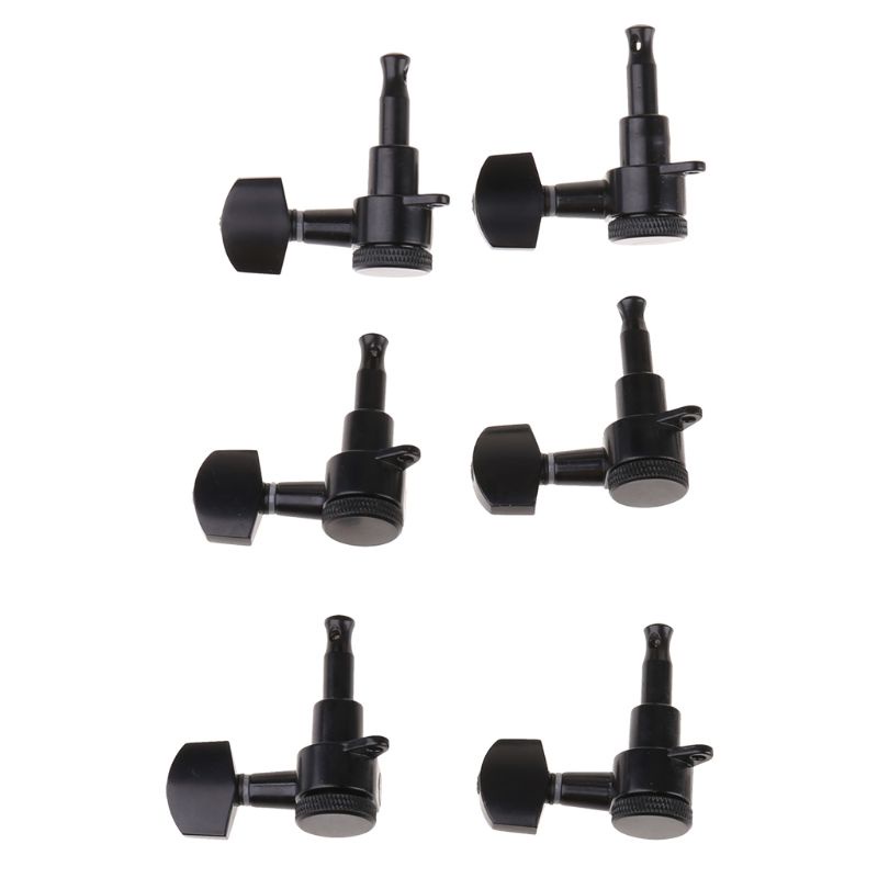 Bộ 6 Chốt Vặn Điều Chỉnh Dây Đàn Guitar Bằng Chrome