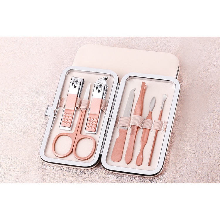 Set 7 Kềm cắt da cắt móng bằng thép không gỉ cao cấp cắt móng tay móng chân
