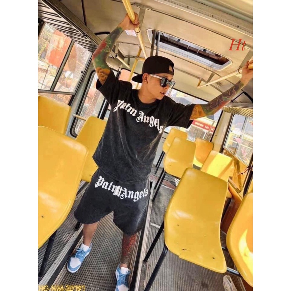 SÉT Bộ loang Palm angel 🆘 màu loang mài chất chơi .Sét bộ nam nữ Form to