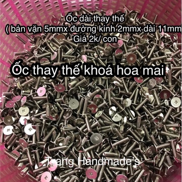 Ốc thay thế dành riêng khoá hoa mai