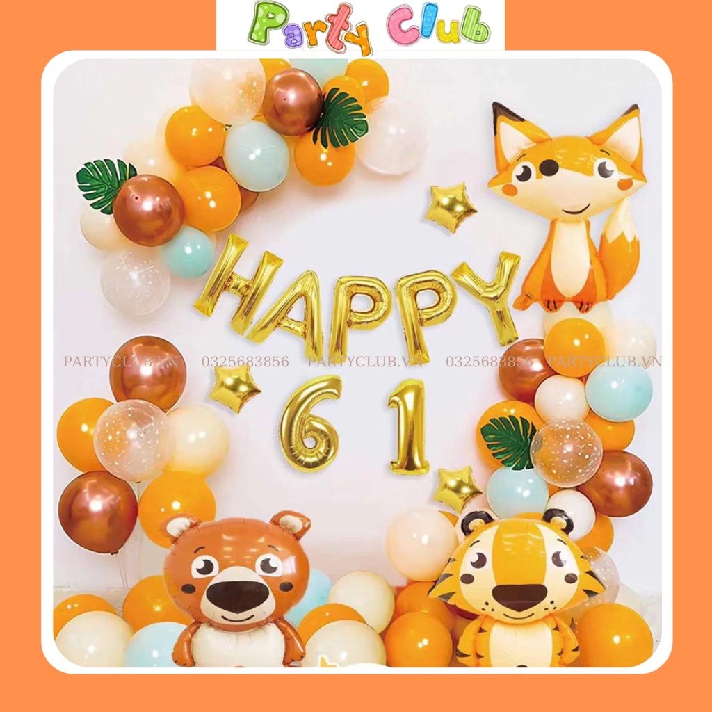 Bóng bay hình con vật- bóng hình thú trang trí sinh nhật