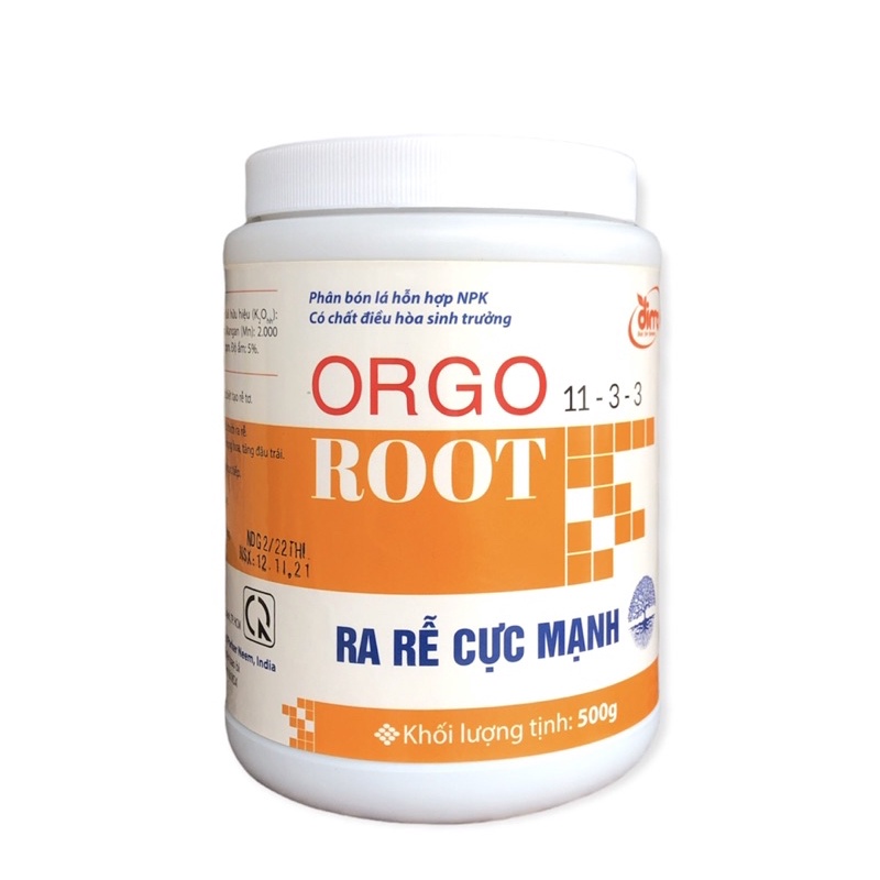 Phân Bón Dimo ORGO có chứa NAA ra rễ cực mạnh 500gr (N3M)