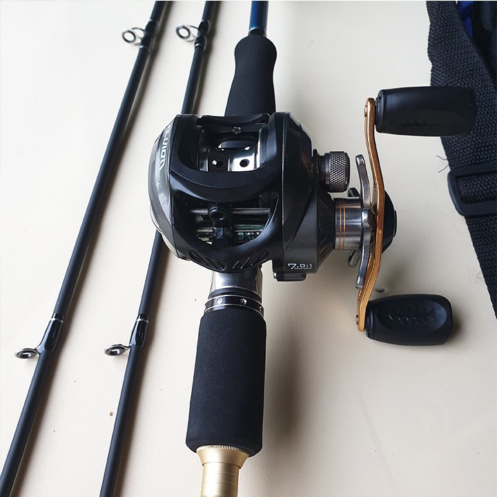 Bộ Cần Câu Lure Shimano máy ngang 2 ngọn