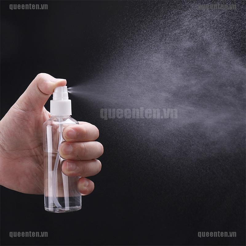 [Hàng mới về] Chai xịt rỗng băng nhựa màu trong suốt có thể đổ đầy tiện lợi