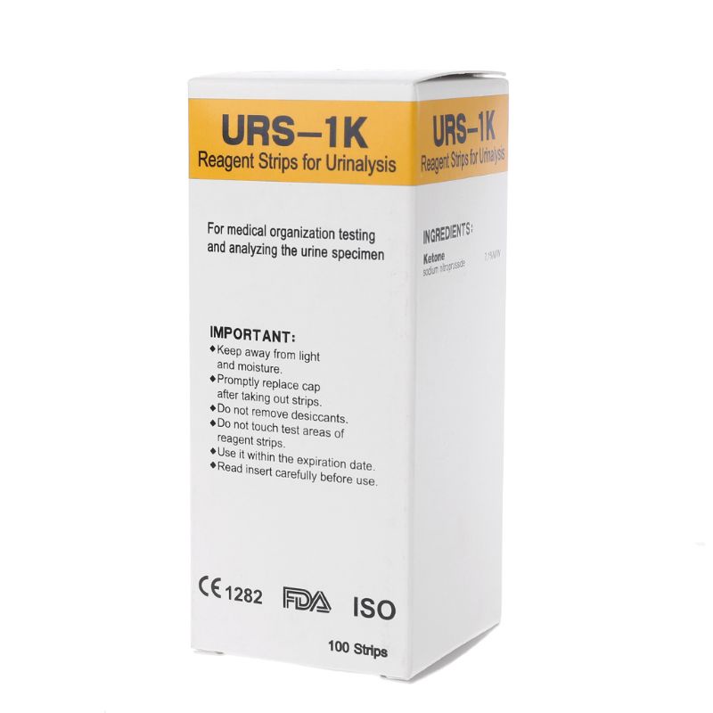 Bộ 100 Que Thử Ketosis Dùng Thử Nghiệm Hàng Ngày Và Giám Sát Ketosis