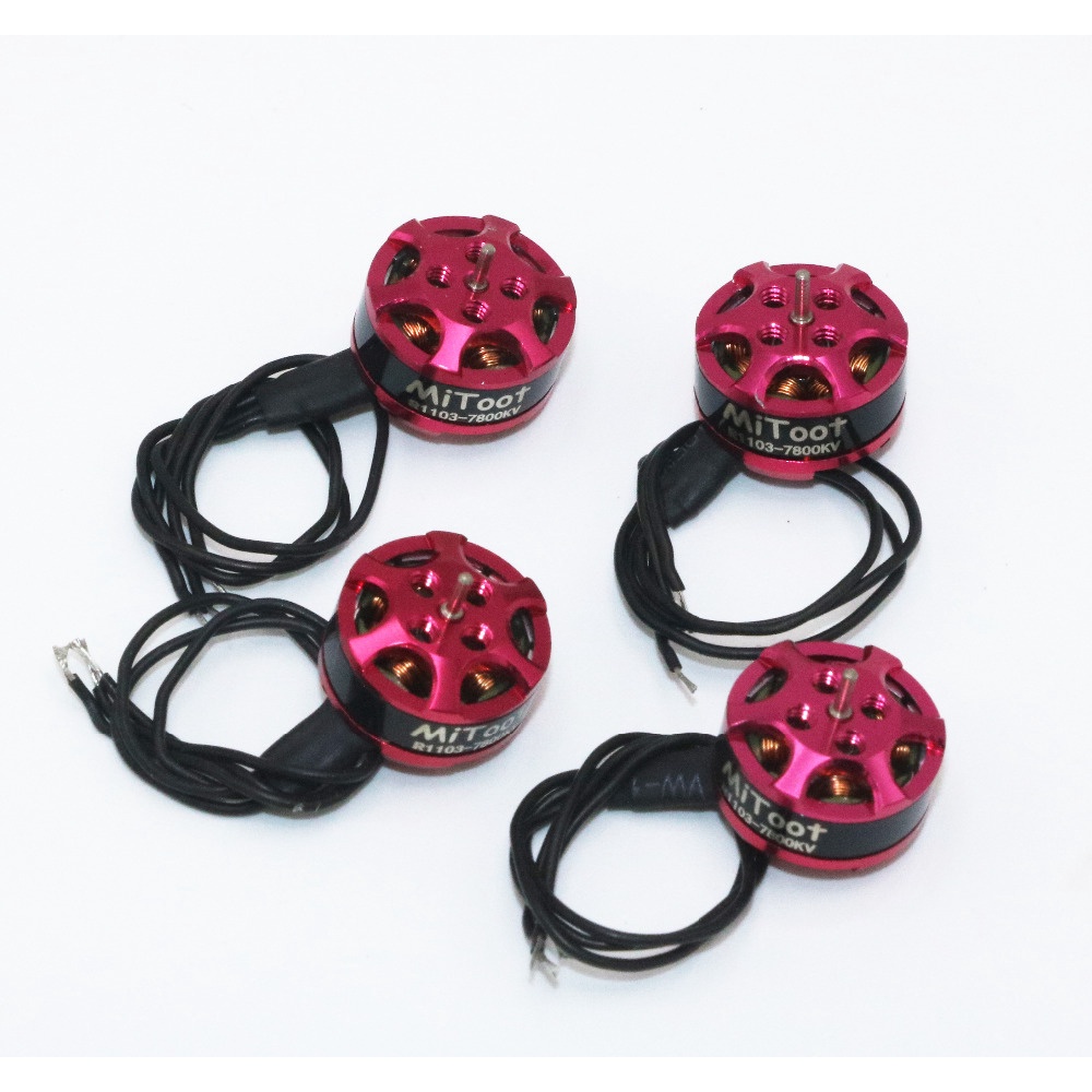 1 Động cơ không chổi than mini 1103 7800kv 2-3 giây cho máy bay trực thăng RC 80 90 100 mm 120mm
