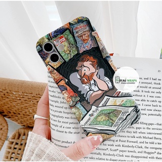 Tấm dán Skin Mặt Sau Nghệ Thuật Van Gogh FULL VIỀN Dành Cho 13ProMax 12ProMax 11ProMax X XS XR XSMAX - FukiShop