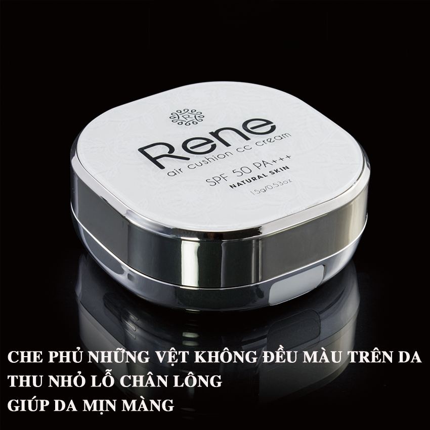 Phấn nước công nghệ Nano cho Nữ Rene Air Cushion CC Cream SPF50 PA+++