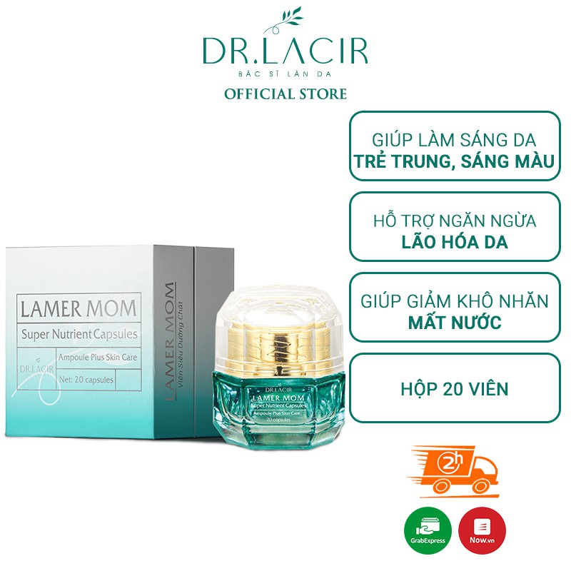 Viên Siêu Dưỡng Chất Dr.Lacir Super nutruint capsules hộp 20 viên DR110