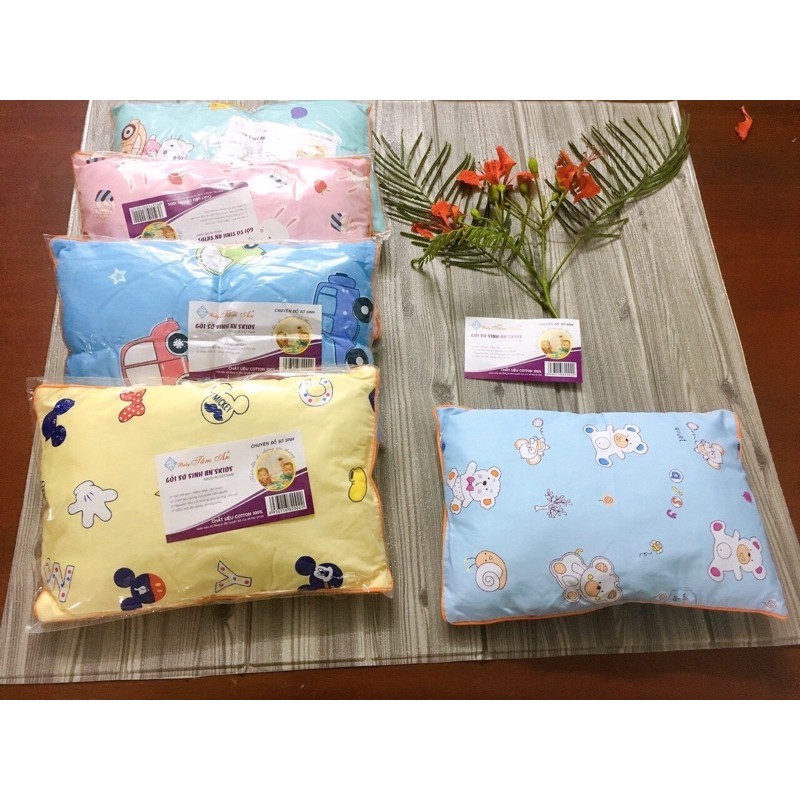 Combo 5,10 gối bằng sơ sinh cho bé ( sỉ)