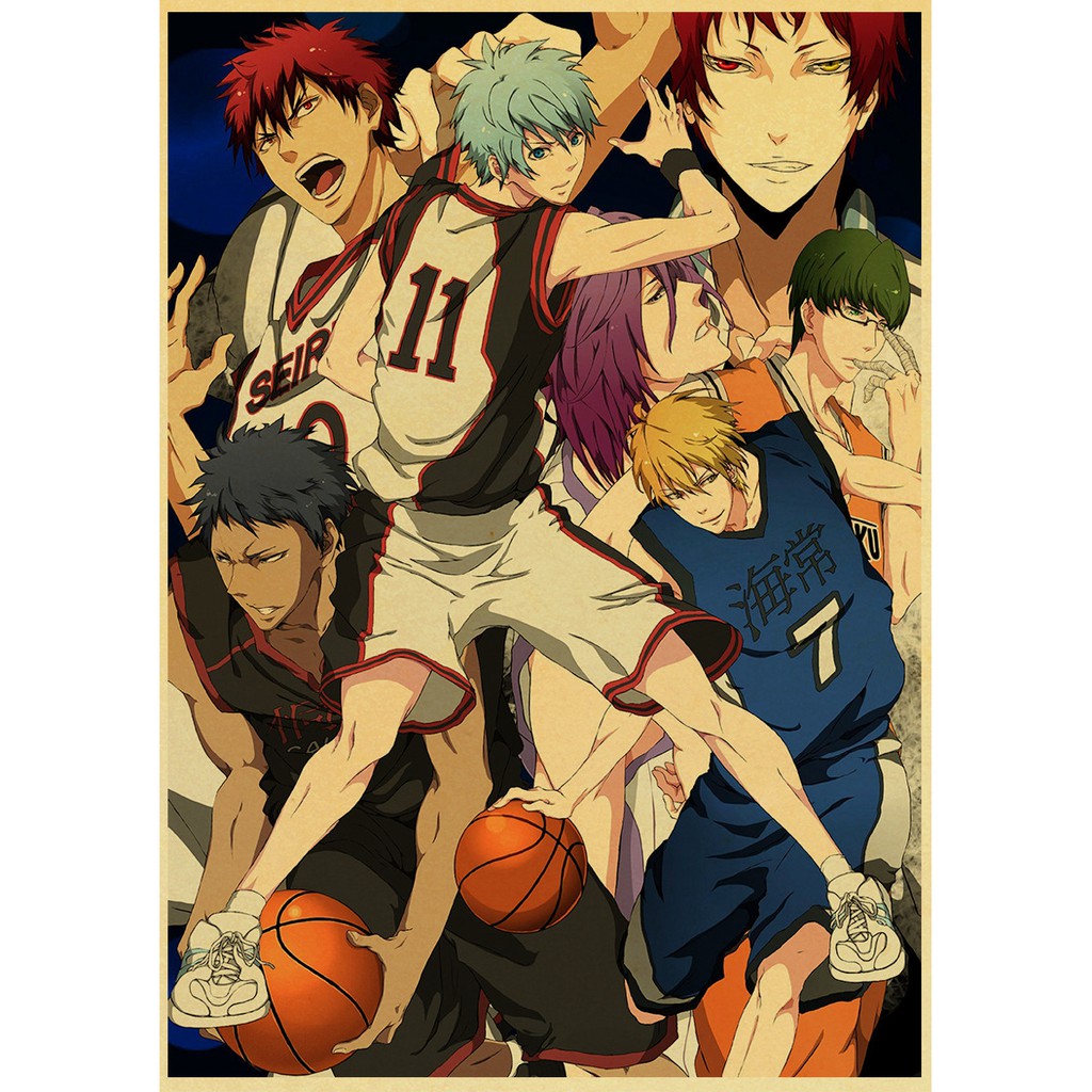 Poster Phim Hoạt Hình Kuroko - Tuyển Thủ Vô Hình