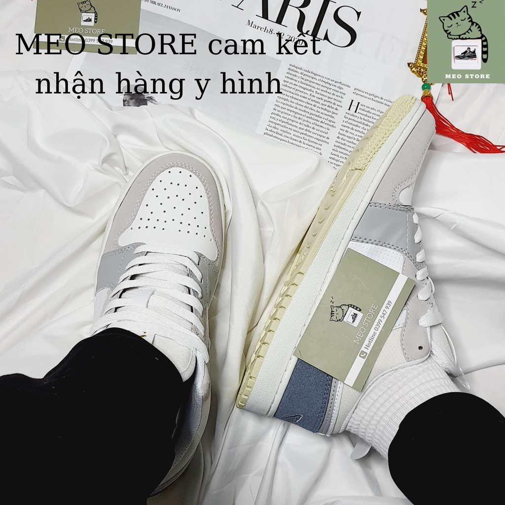 Giày jd paris, giày jodan paris, jd1 cổ thấp nam nữ tặng tất cổ cao, full bill-hôp-hộp bảo vệ, đủ size từ 36-43. | BigBuy360 - bigbuy360.vn