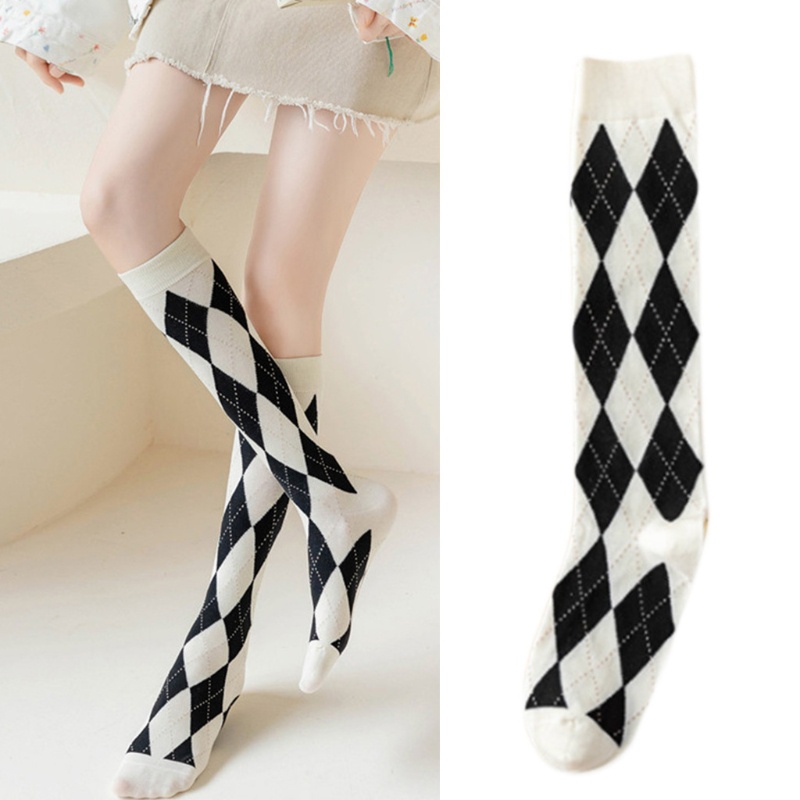 Vớ Dài Qua Gối Vải Cotton Họa Tiết Cánh Thiên Thần Phong Cách Lolita Nhật Bản Cho Nữ