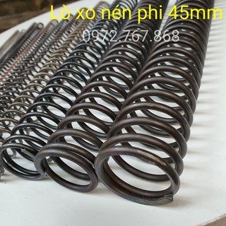 Lò xo nén phi 45mm dài 300mm