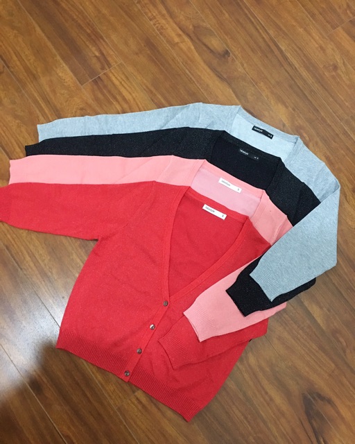 Áo len cardigan