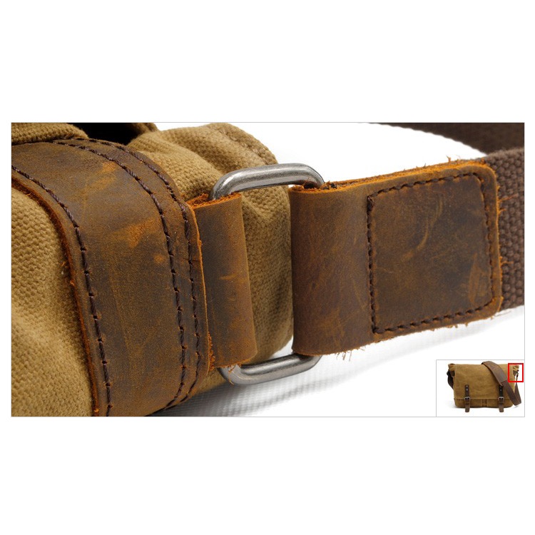 Túi Đeo Chéo Vai Bằng Vải Bạt Thời Trang 2022 M400 Dành Cho Nam