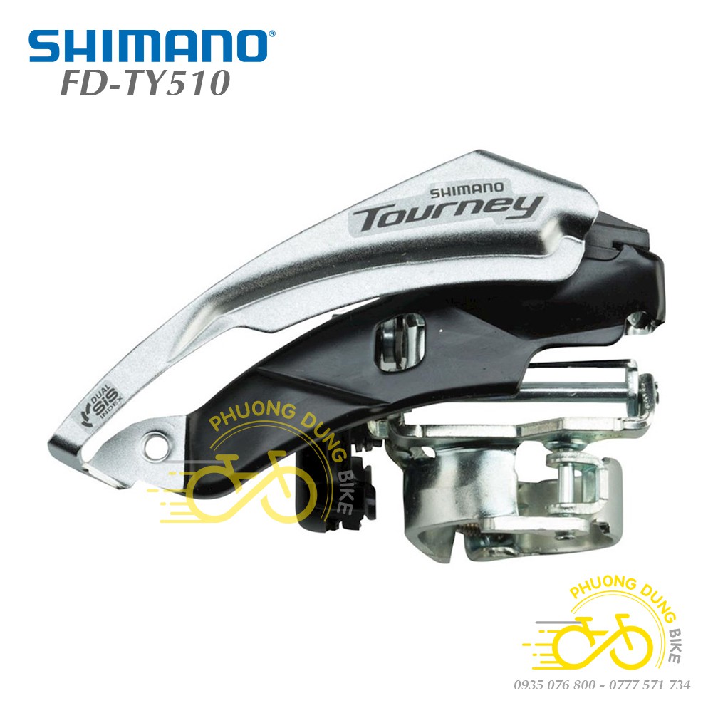 Sang đĩa  xe đạp SHIMANO TOURNEY FD TY510 - Hàng chính Hãng