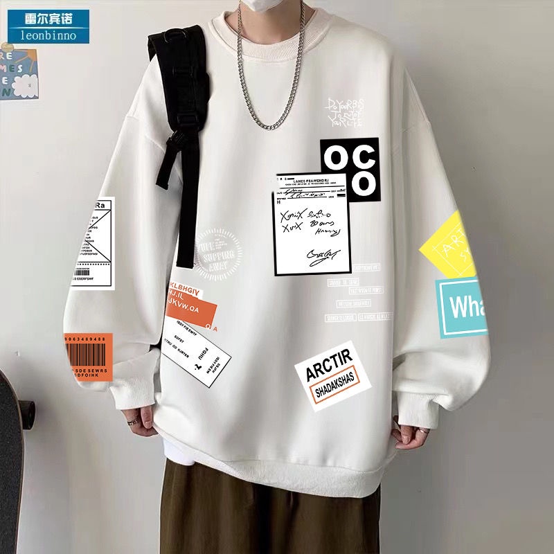 Áo Sweater Lông Cừu Dáng Rộng Phong Cách Thời Trang Hàn Quốc Cho Nam Giới