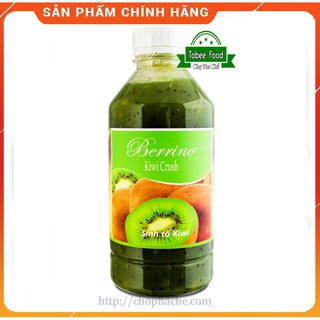BERRINO KIWI 1 LÍT - Nguyên Liệu Pha Chế Sinh Tố - Nước Trái Cây Thơm Ngon Thanh Mát