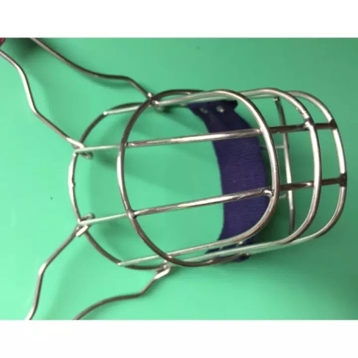 [Mã PET50 giảm 10% - tối đa 50K đơn 250K] Doremiu - rọ mõm chó inox chống gỉ cho chó lớn (3 size) chống chó cắn và phá