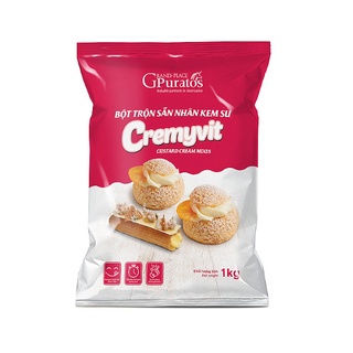 Bột nhân kem su custard hiệu Puratos đủ loại 1 kg