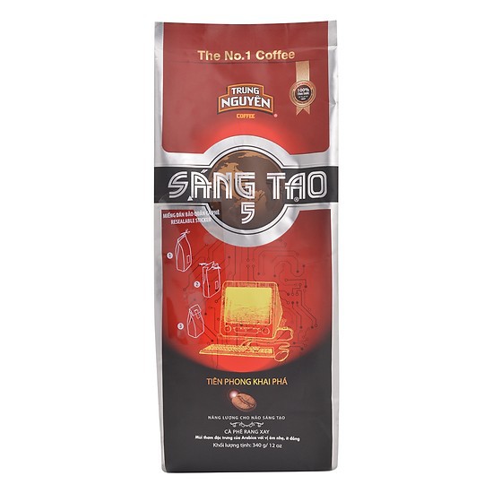 Cà Phê Trung Nguyên sáng tạo số 5 ( gói 340g)