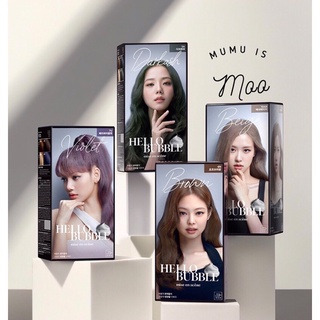 Gội nhuộm Hello bubble x black pink mise en scene