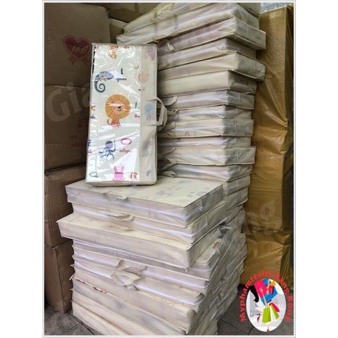 Thảm xốp Xpe Hàn Quốc siêu nhẹ gấp gọn cho bé