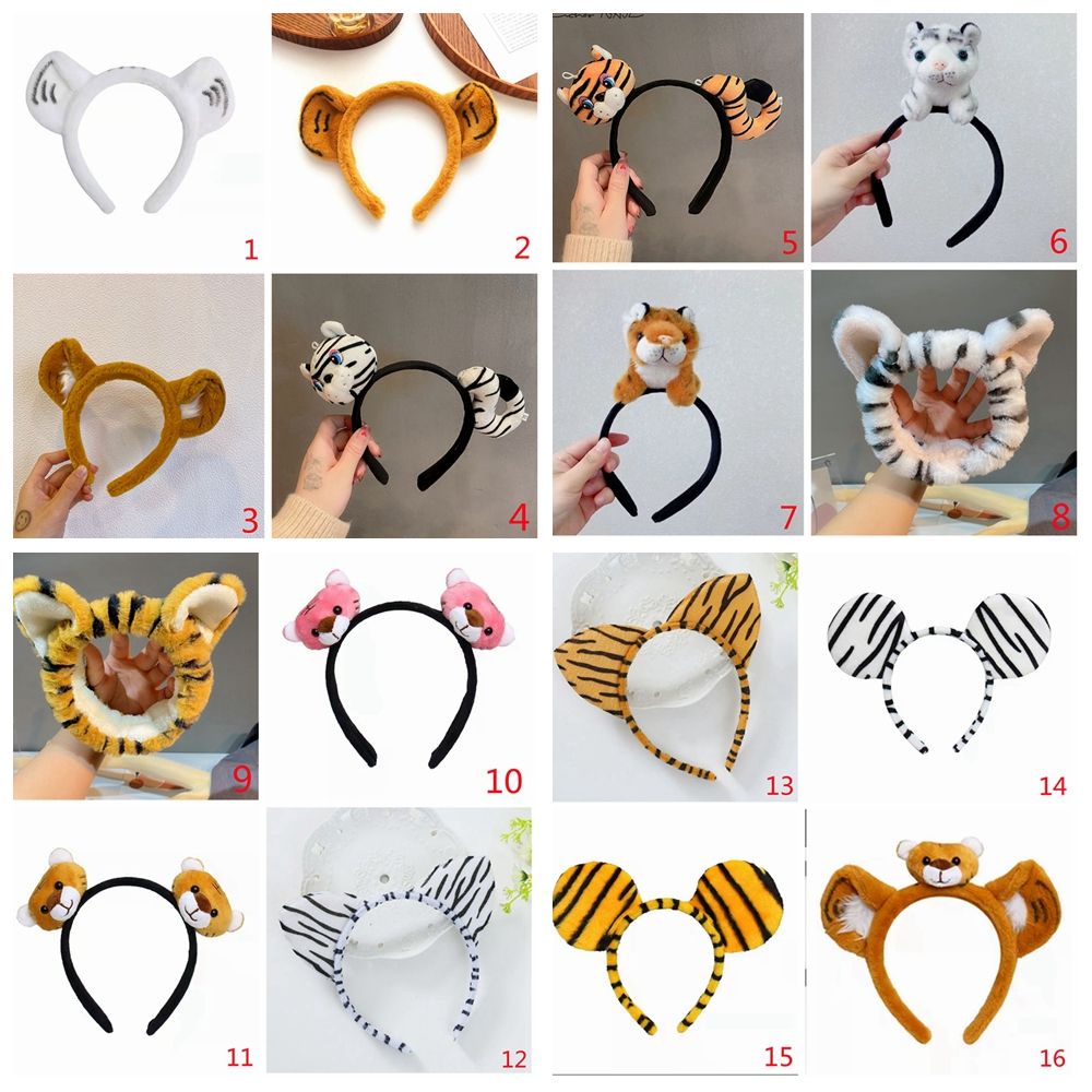 Băng đô đội đầu hình chú hổ dễ thương cho bé