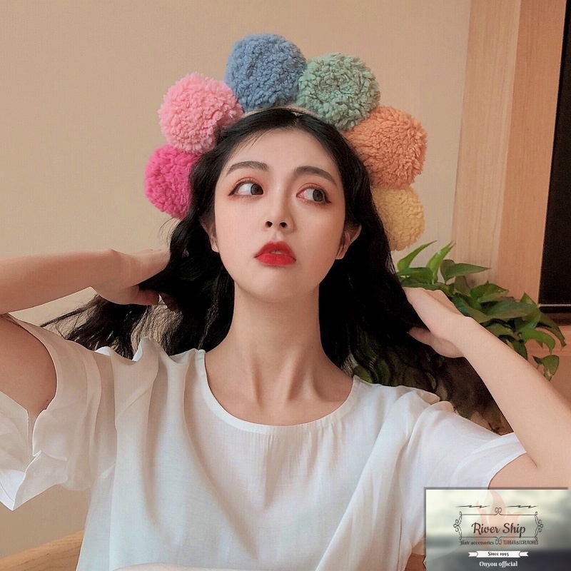 Băng đô cài tóc hoa mặt trời cảm hứng từ hoa hướn dương cute dành cho nữ - B12