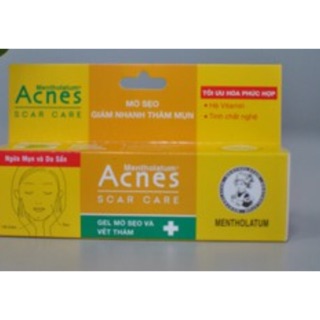 GEL MỜ SẸO , GIẢM VẾT THÂM DO MỤN -ACNES SCAR CARE 12G