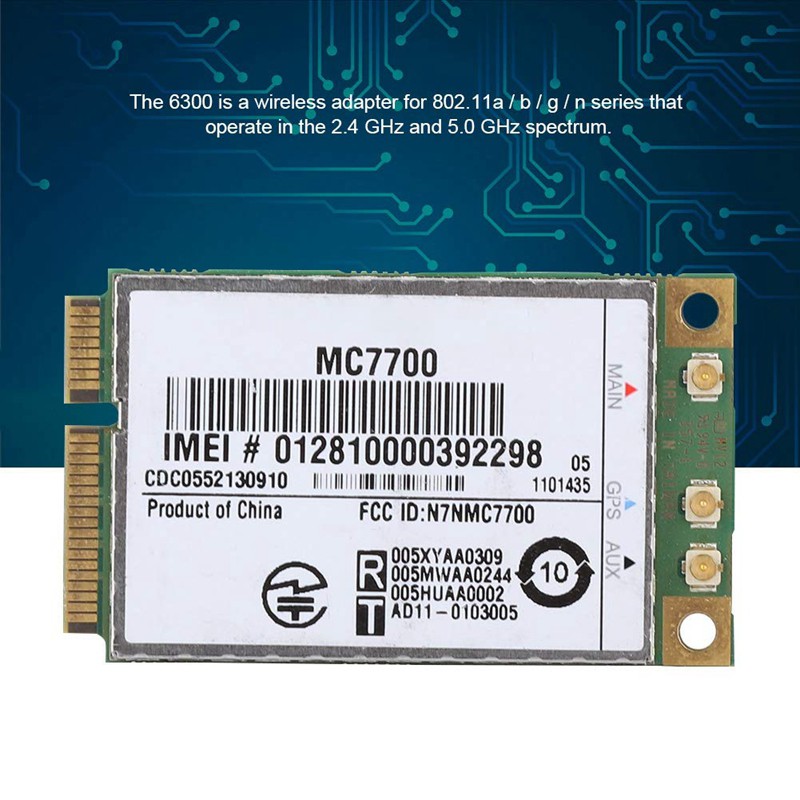 Unlocked MC7700 3G/4G WWAN Card for Sierra AirPrime,100Mbps 4G/3G GPS