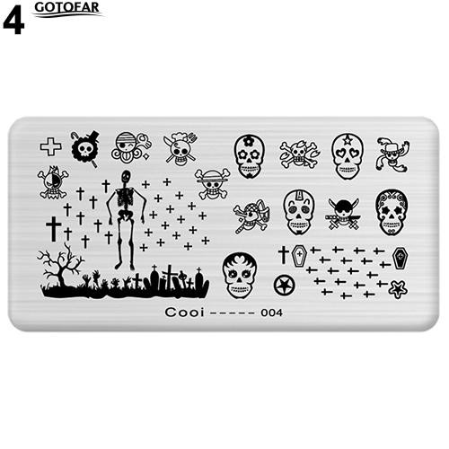 Khuôn in vẽ móng tay nghệ thuật