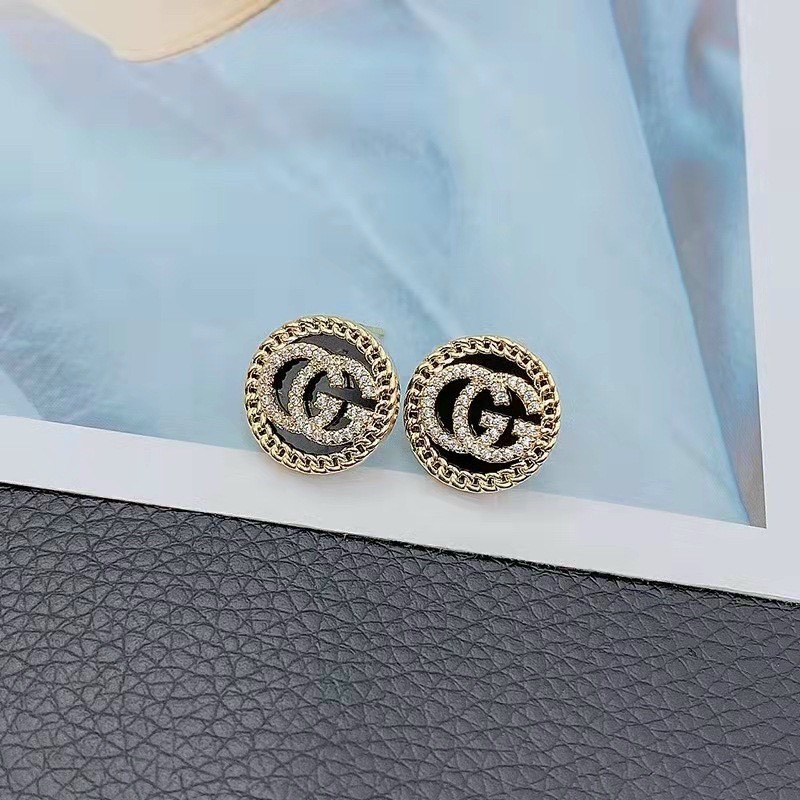 Bông tai thời trang nữ đính cườm KLJ111