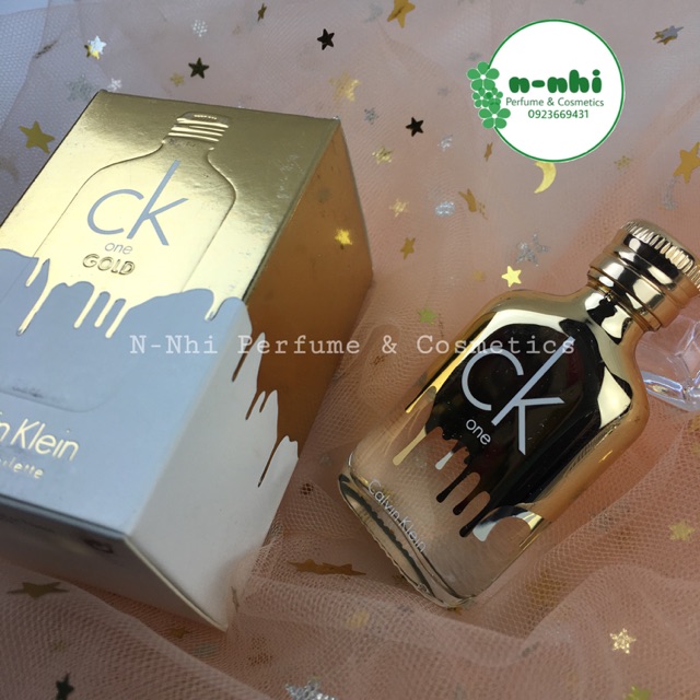Nước hoa mini Calvin Klein CK One Gold