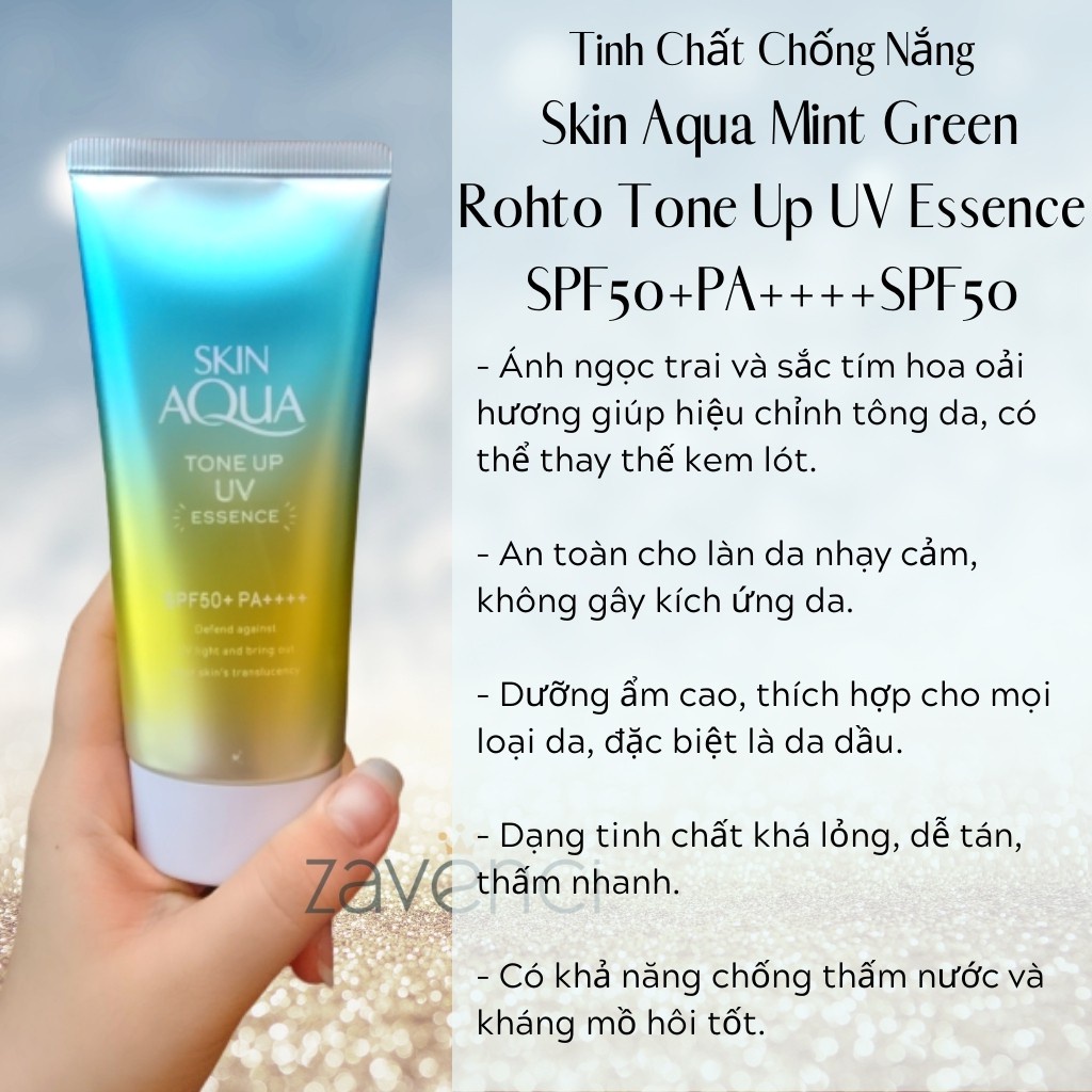 Kem Chống Nắng Rohto Skin Aqua Tone-Up