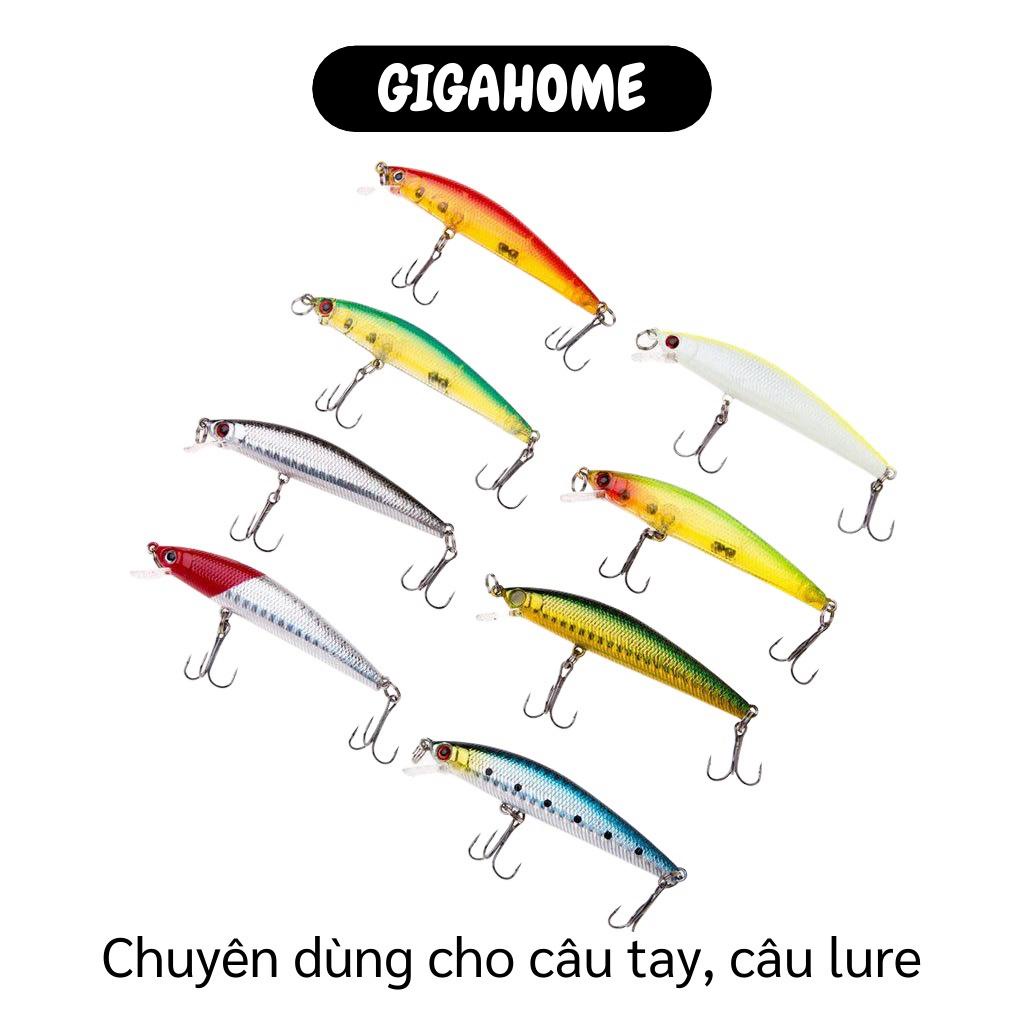 Mồi Câu Nhân Tạo GIGAHOME Mồi Câu Giả Cá Giá Rẻ Tiện Lợi 8.5cm, Phù Hợp Câu Cá Nước Lợ hoặc nước mặn 7562