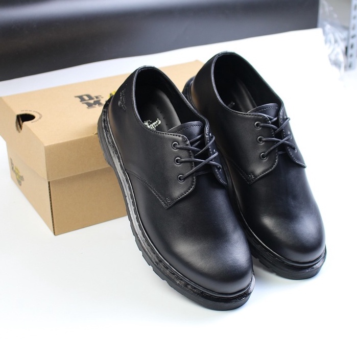 Giày Da Bò 1461 2020 Full Black .Giày Dr.Martens Thailand Chính Hãng