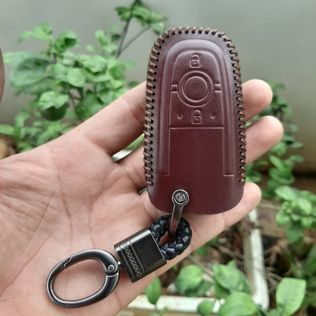 Bao Da Chìa Khóa Ford Eco Sport, Ranger 2018-2020. Da thật 100%, bảo hành 2 năm