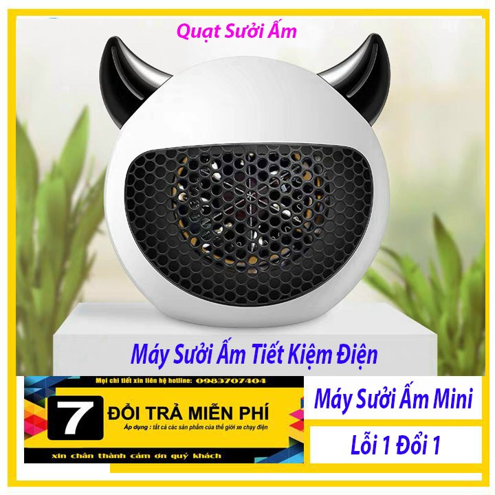 [ GÍA SỈ ] Máy Sưởi Ấm Mini Cute Siêu Tiếc Kiệm Điện dùng trong gia đình, bàn làm việc, phòng ngủ, nhà ăn,bàn học sinh