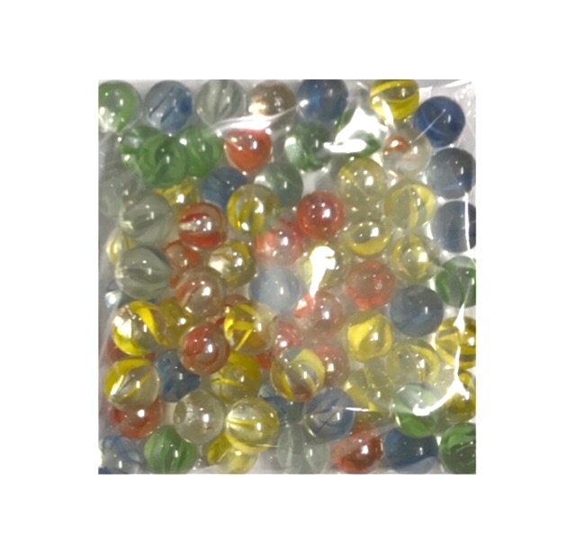 Bi thuỷ tinh nhỏ 16mm- màu ngẫu nhiên
