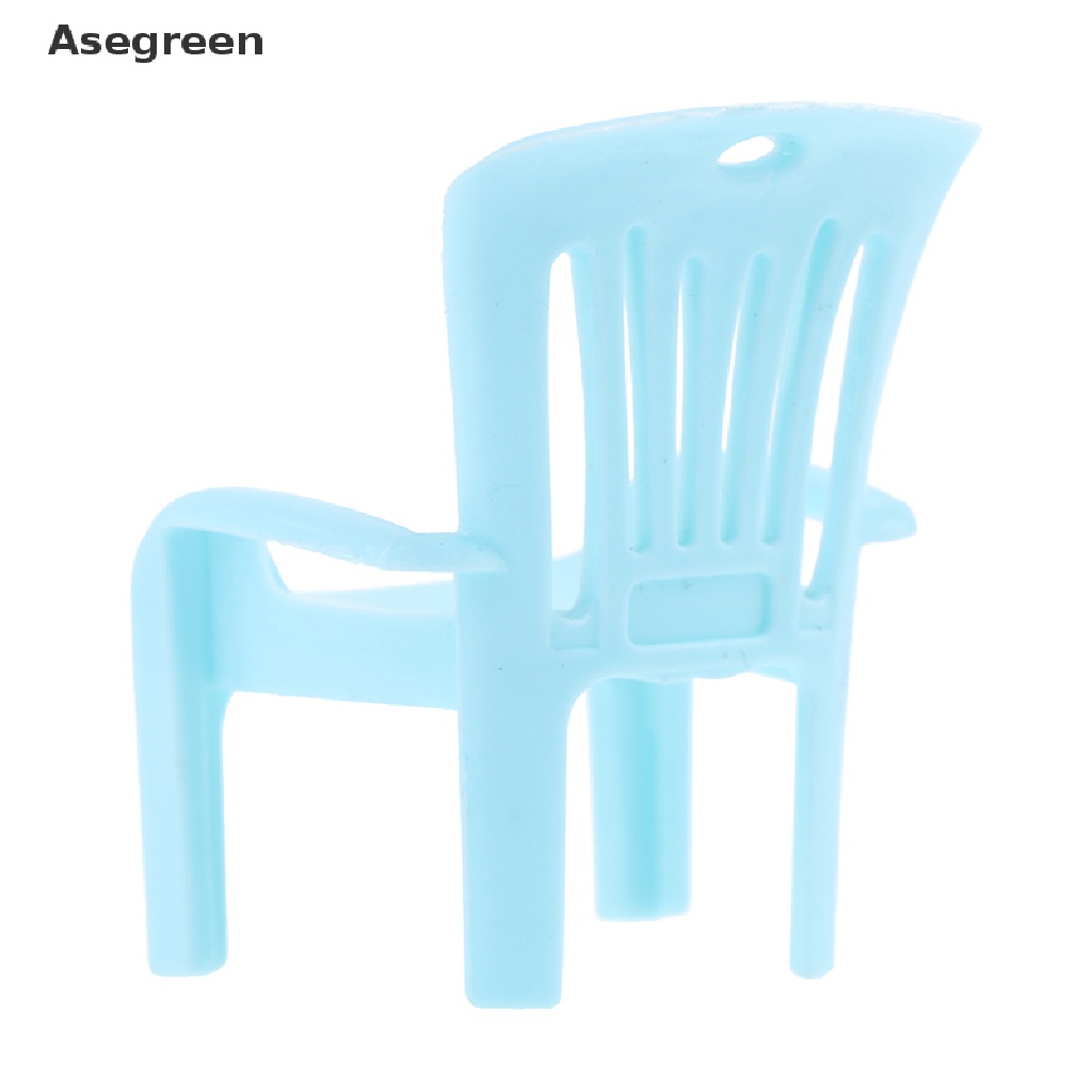 Ghế Nhựa Mini Trang Trí Nhà Búp Bê Đáng Yêu