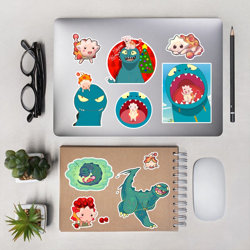 Set A4 Sticker Umasou Dán Nón Bảo Hiểm, Sổ Tay, Điện Thoại, Laptop |STKA401| Chất Liệu PVC Chống Nước, Bền Màu