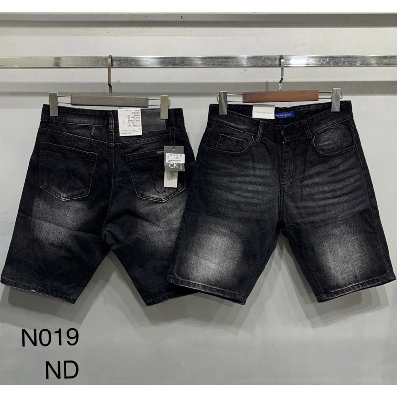 Quần short bò thời trang nam có hoạ tiết kéo khoá, Quần ngố mùa hè phong cách cá tính btshop từ 45 đến 75 kg